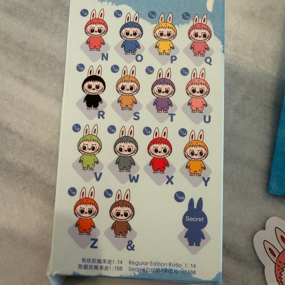 Pop Mart Pin for Love letter “U” Labubu - Picture 4 of 6